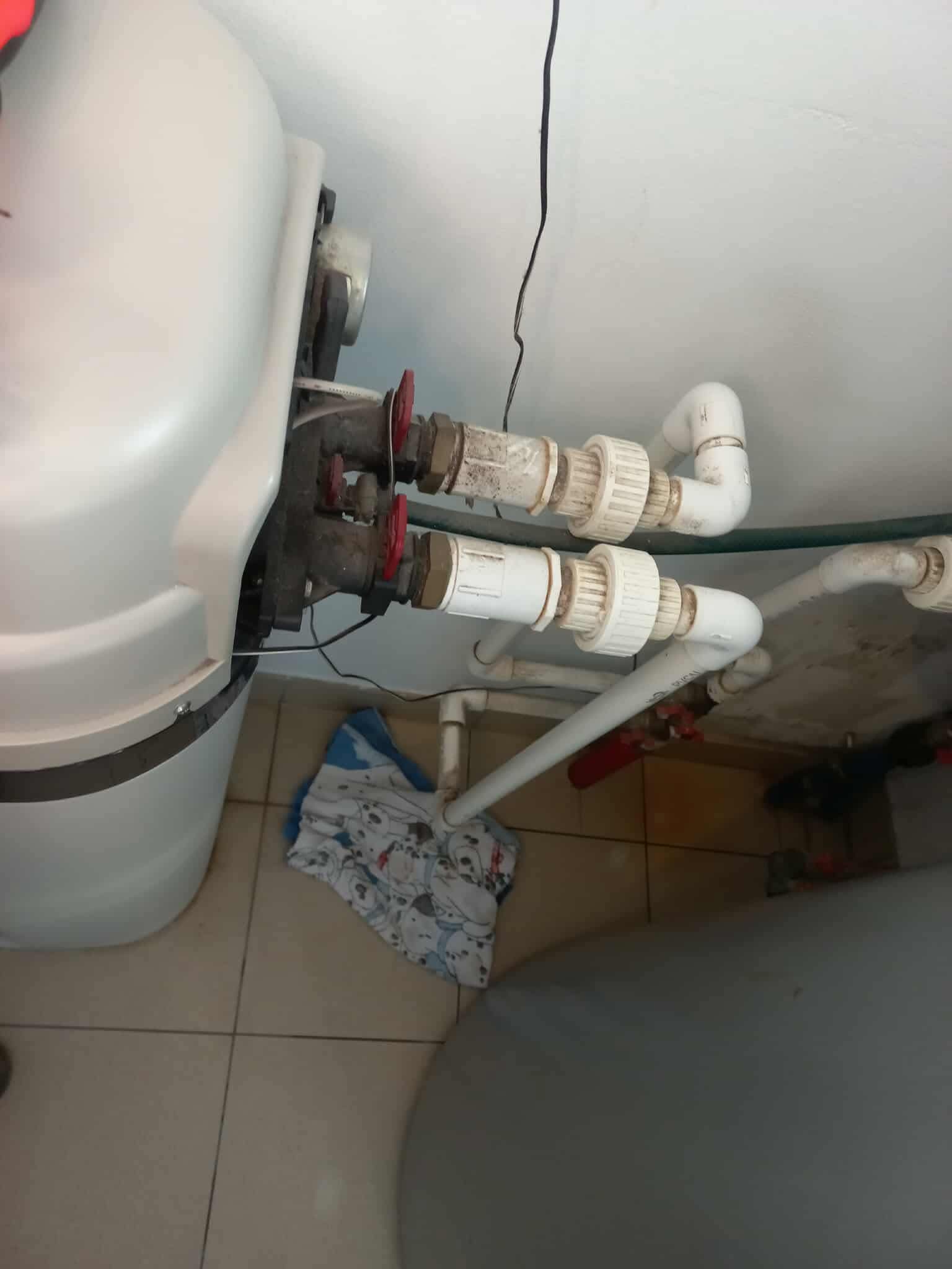 Detale starej instalacji